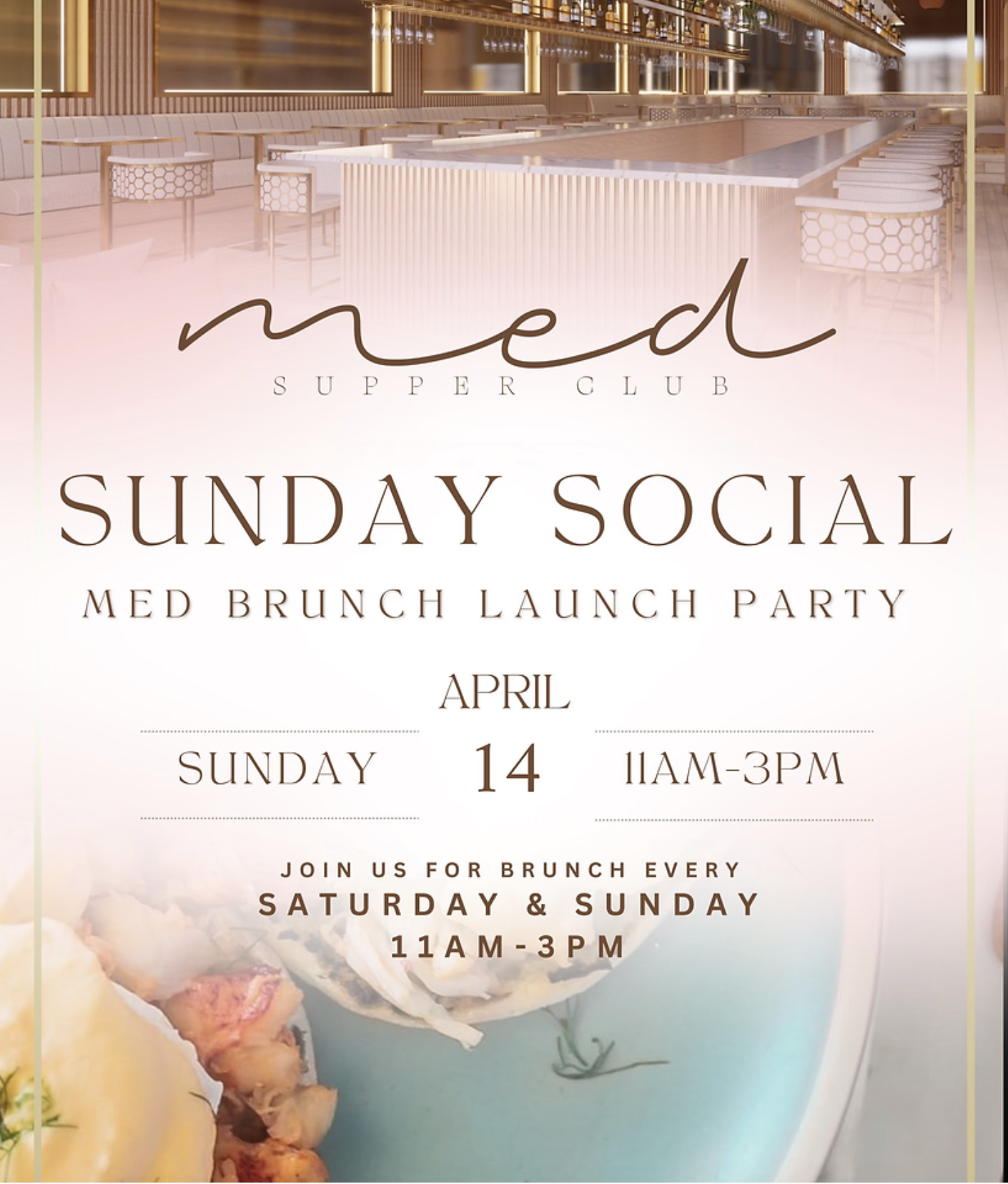 Med Supper Club Sunday Social - The Glebe BIA